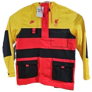 Nike Liverpool FC Hype Woven Winter Soccer Jacket DD9714-703 Men Sz Medium NWT